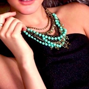 STELLA & DOT Turquoise Marchesa Layered Necklace